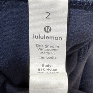 Lululemon Align Wide Leg Leggings Size 2 Women's Blue Stretch