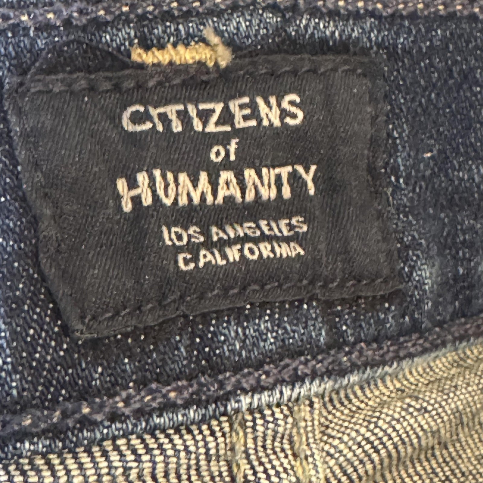 Citizens of Humanity Emerson Jeans Womens 27 Blue Slim Boyfriend Distressed USA