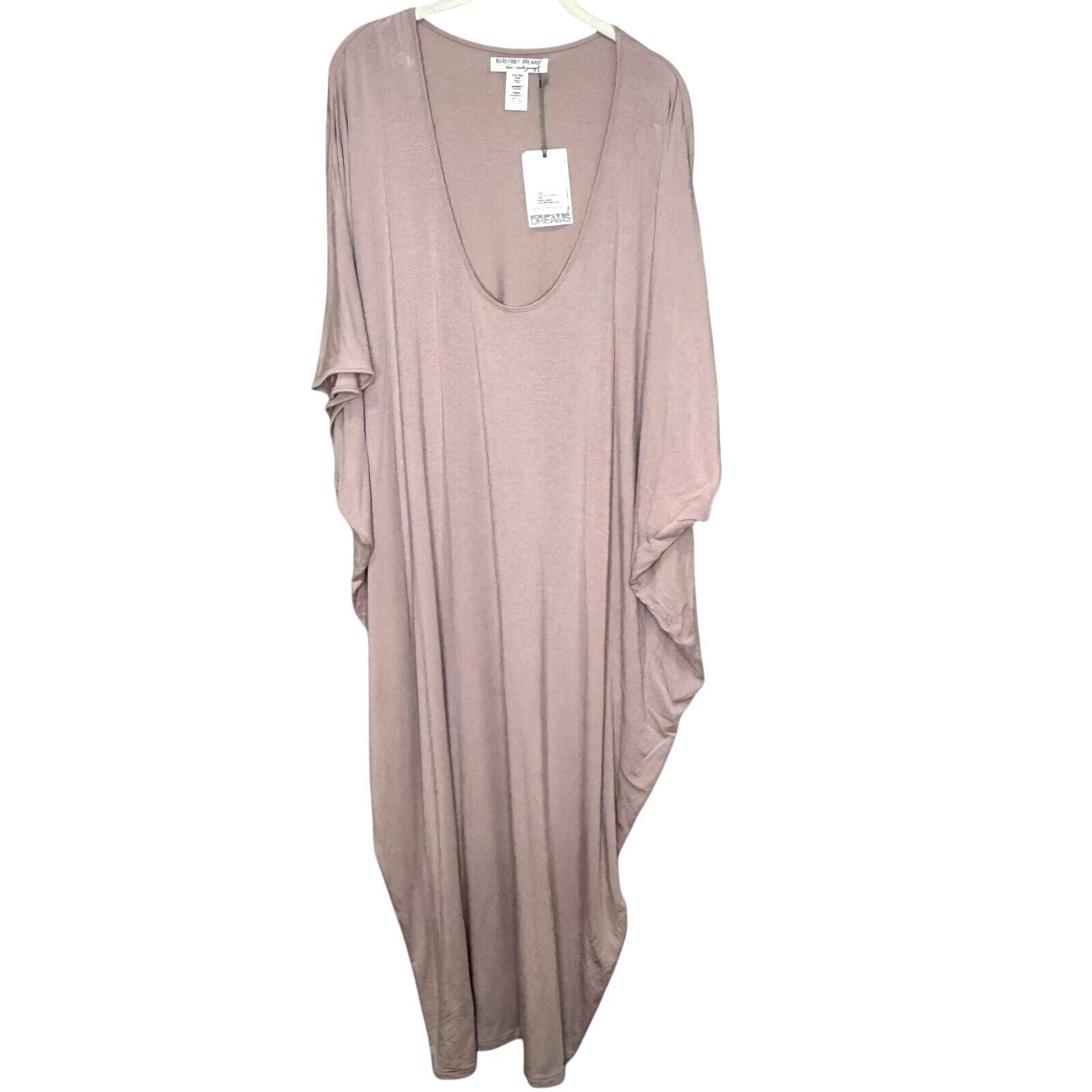 Barefoot Dreams Cozy Chic Ultra Lite Caftan NEW One Size Faded Rose Pink Soft