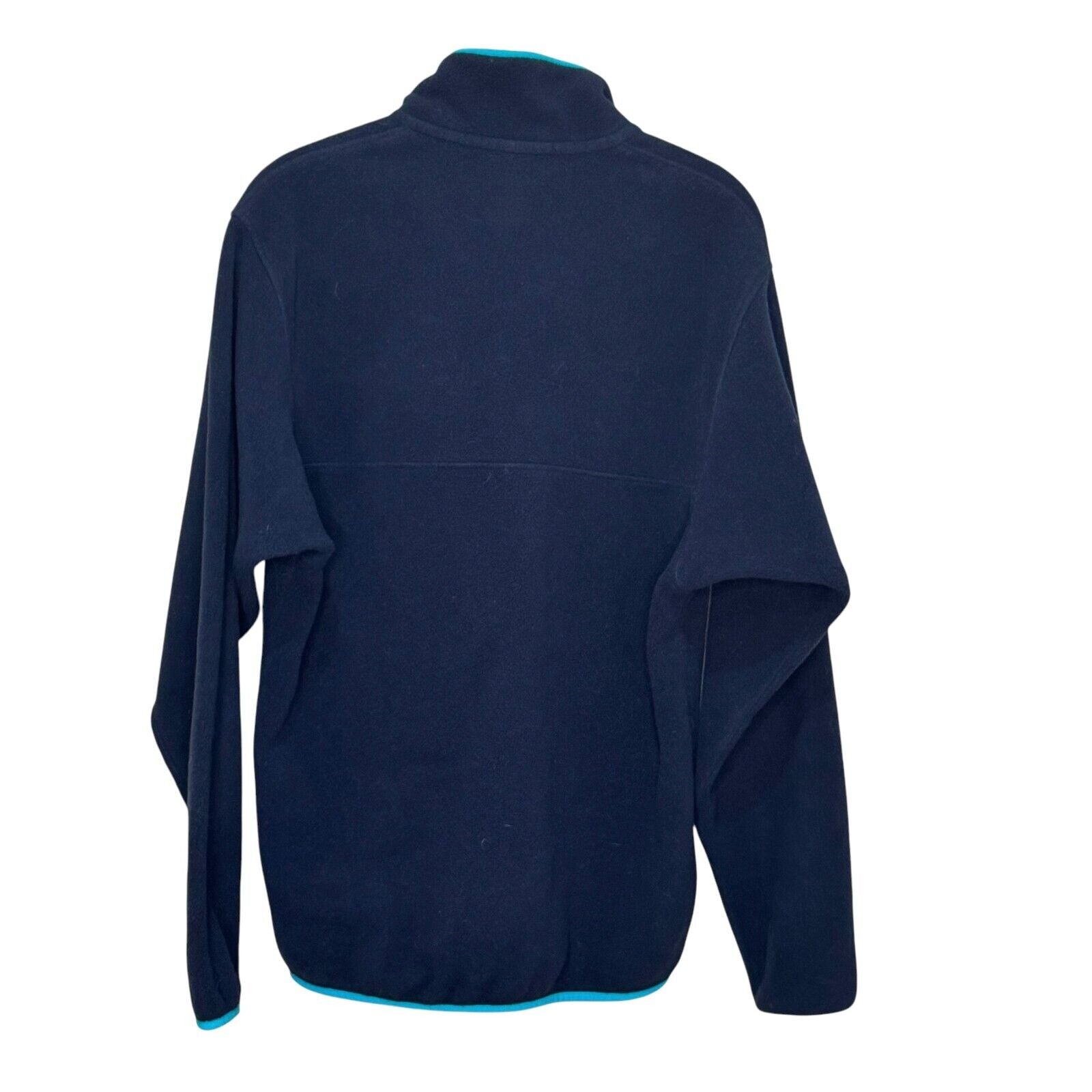 Patagonia Mens Lightweight Synchilla Snap-T Pullover Size Small Blue Teal