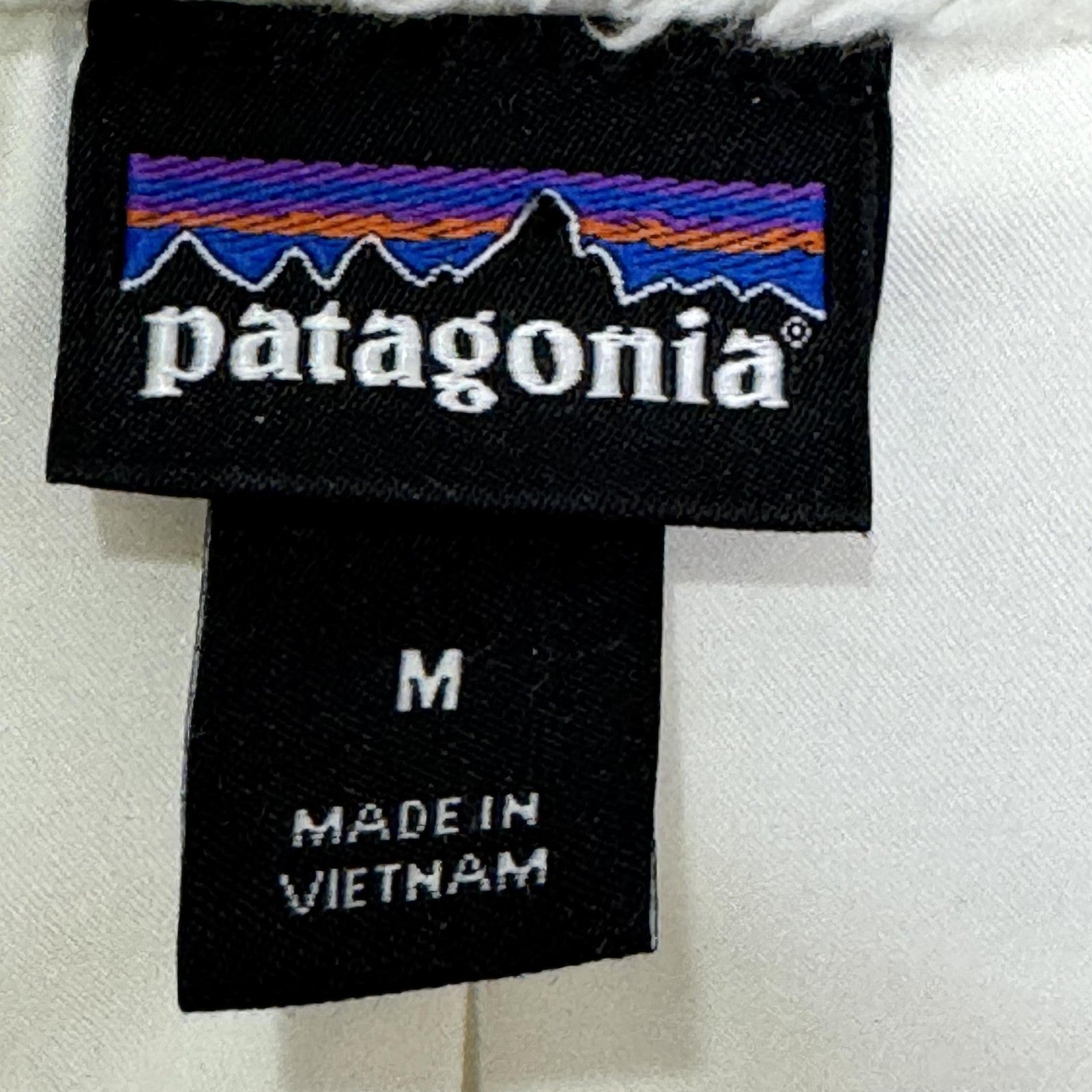 Patagonia Vest Womens Medium White Full Zip Fleece Sherpa Retro Pile 25216FA21