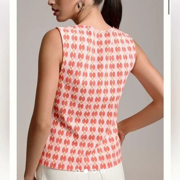 Anthropologie Maeve Mina Boatneck Tank Top Size Small