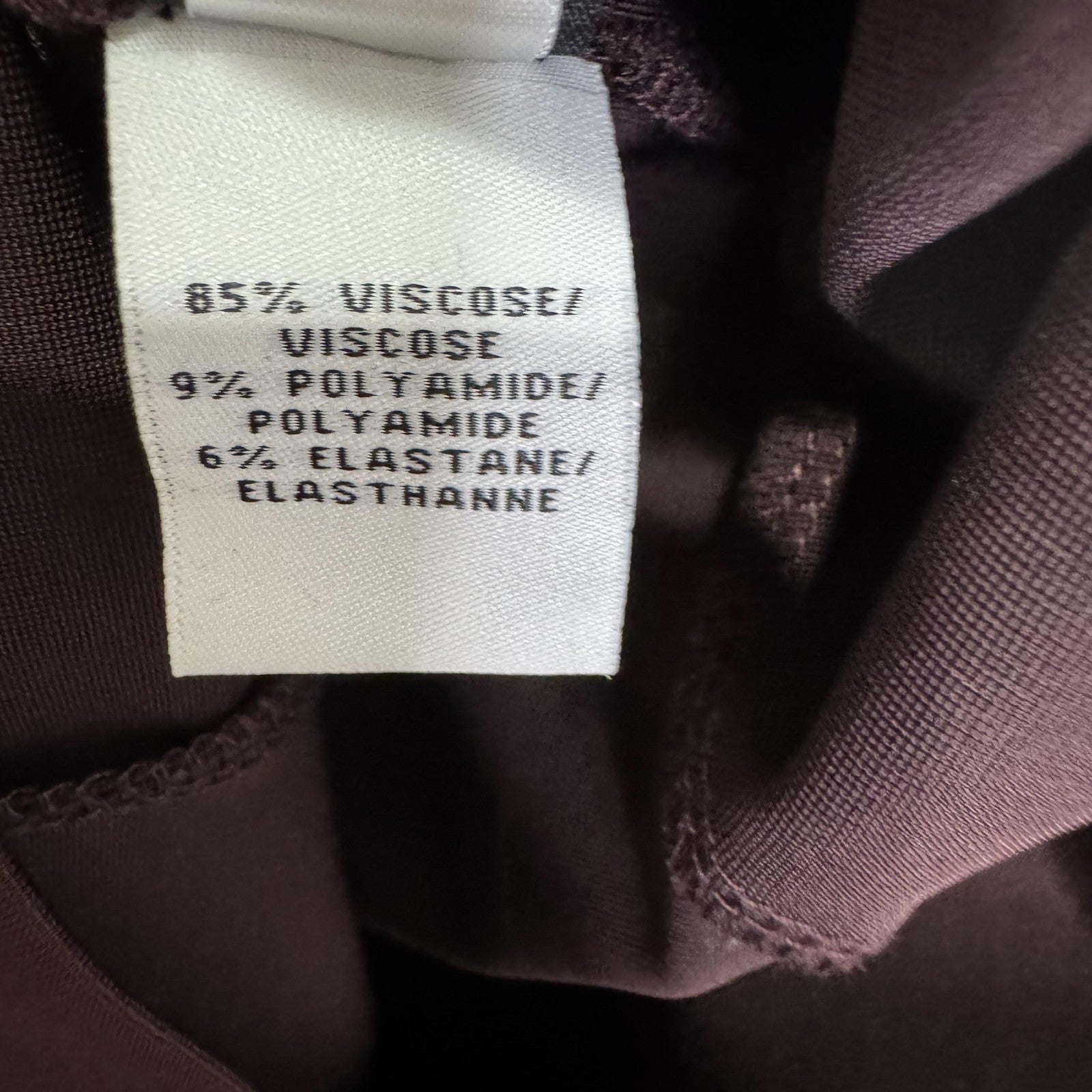 Diane von Furstenberg Dress Womens 8 Purple Sheath Stretch Sleeveless Career