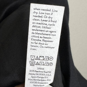 Spanx Blazer Womens 1X Black Perfect Asymmetrical Tailored One Button Stretch