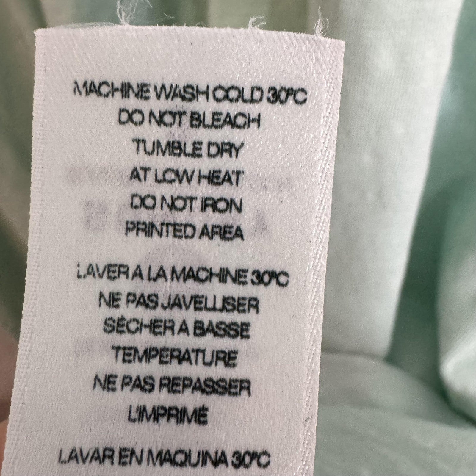 Sundry Dress Womens Size 3 Large Mint Green Ruffle Maxi Sleeveless Made USA