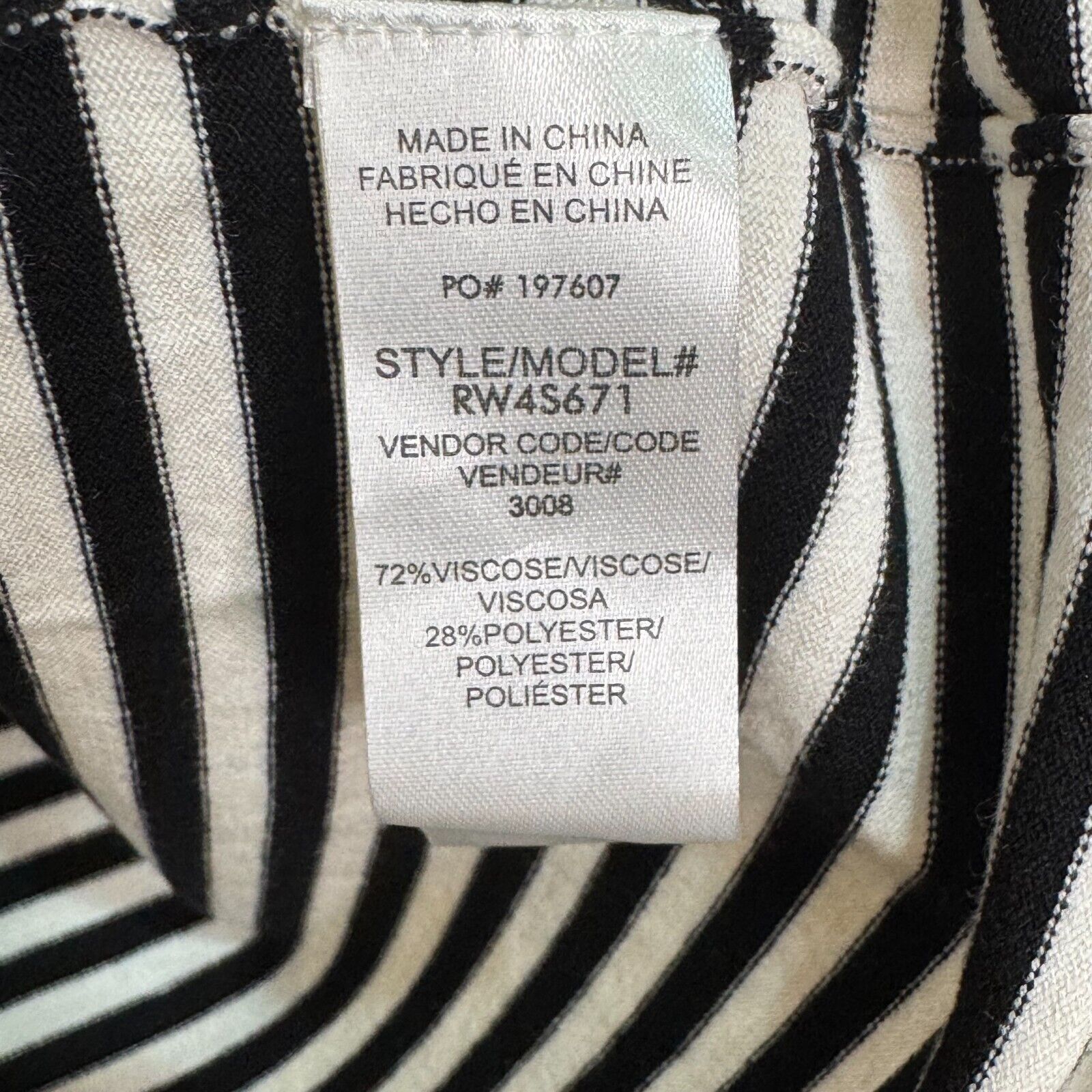 Splendid x CellaJaneBlog Striped Tank Size Small NEW Black White $88