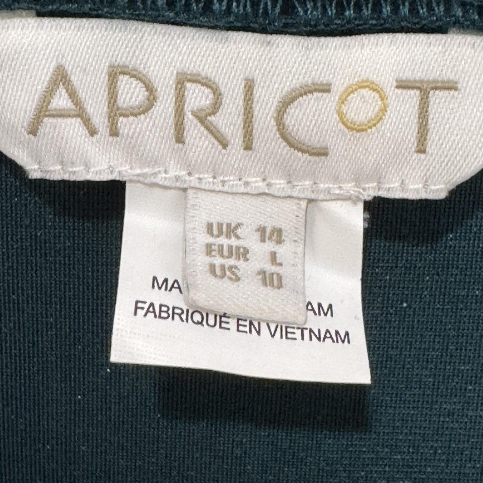 Apricot Shirt Womens 10 Teal Velvet Velour Mock Neck Dolman Short Sleeve