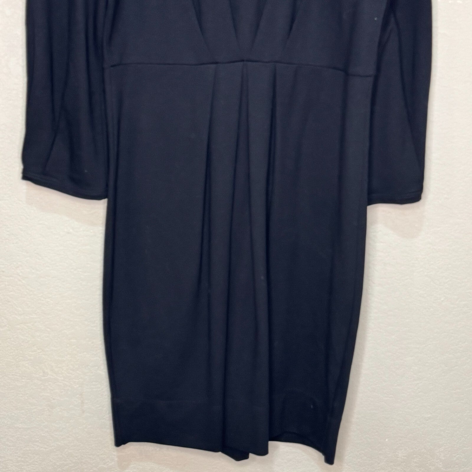 Theory Black Dress Size Medium Luann Downtown Long Sleeve Knit