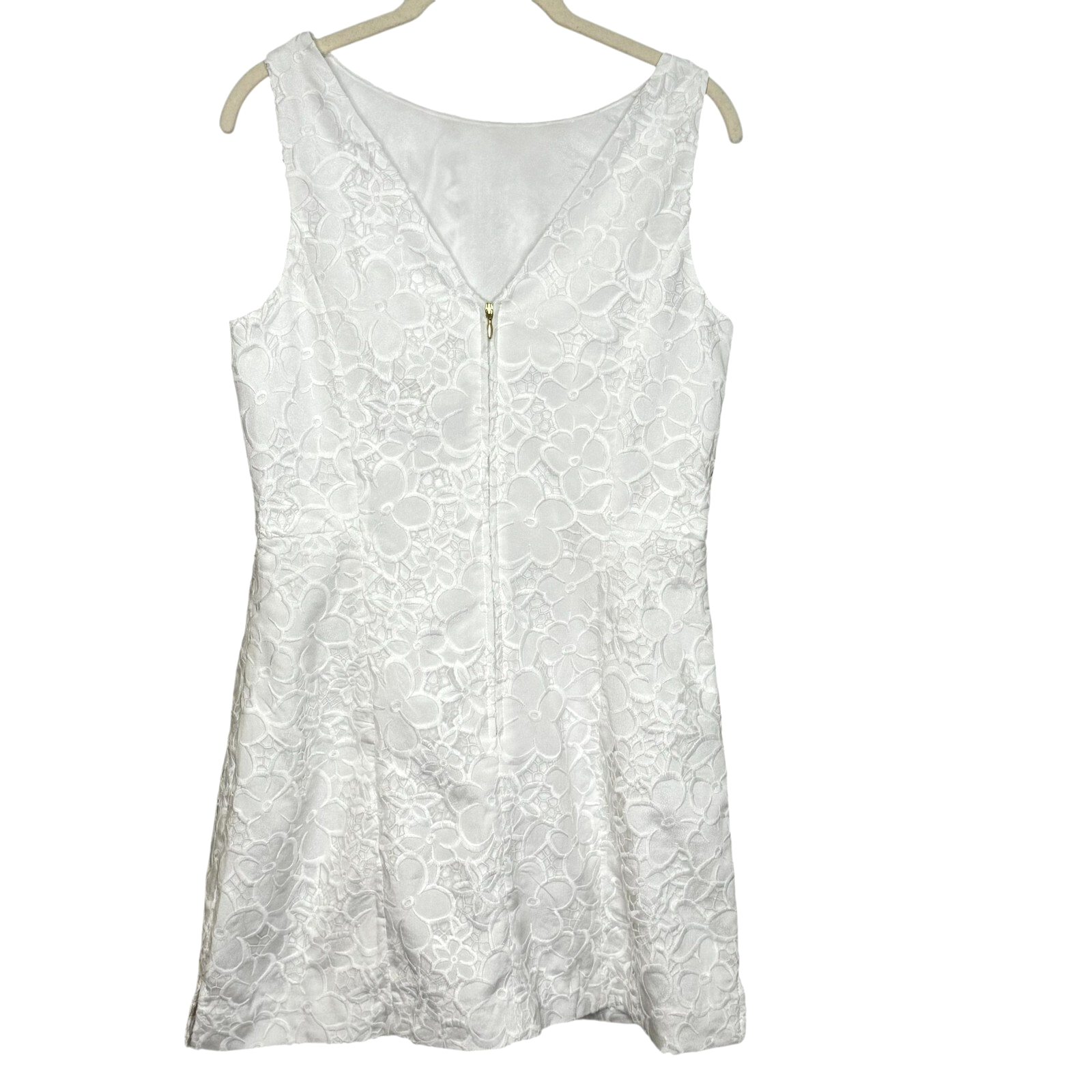 Lilly Pulitzer Jules Skirted Romper Size 6 Resort White $228