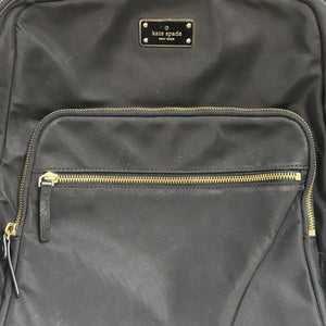 Kate Spade New York Black Hilo Large Nylon Backpack