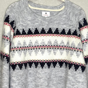 SUNDRY Fair Isle Raglan Sweater Size Medium (Sundry 2) $188