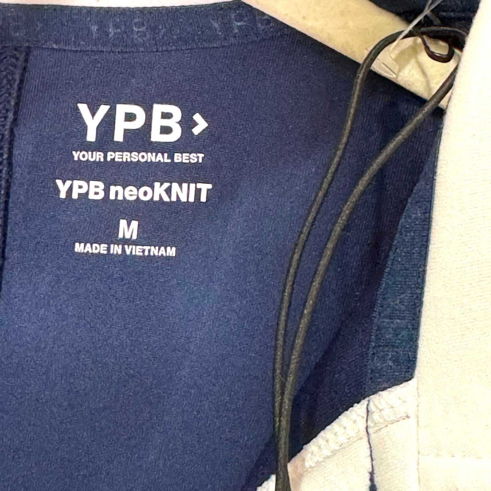 Abercrombie YPB Your Personal Best Polo Dress Size Medium neoKnit NEW Navy Blue