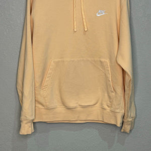 NIKE Mens Peach Sportswear Club Fleece Hoodie Sweatshirt Size Large