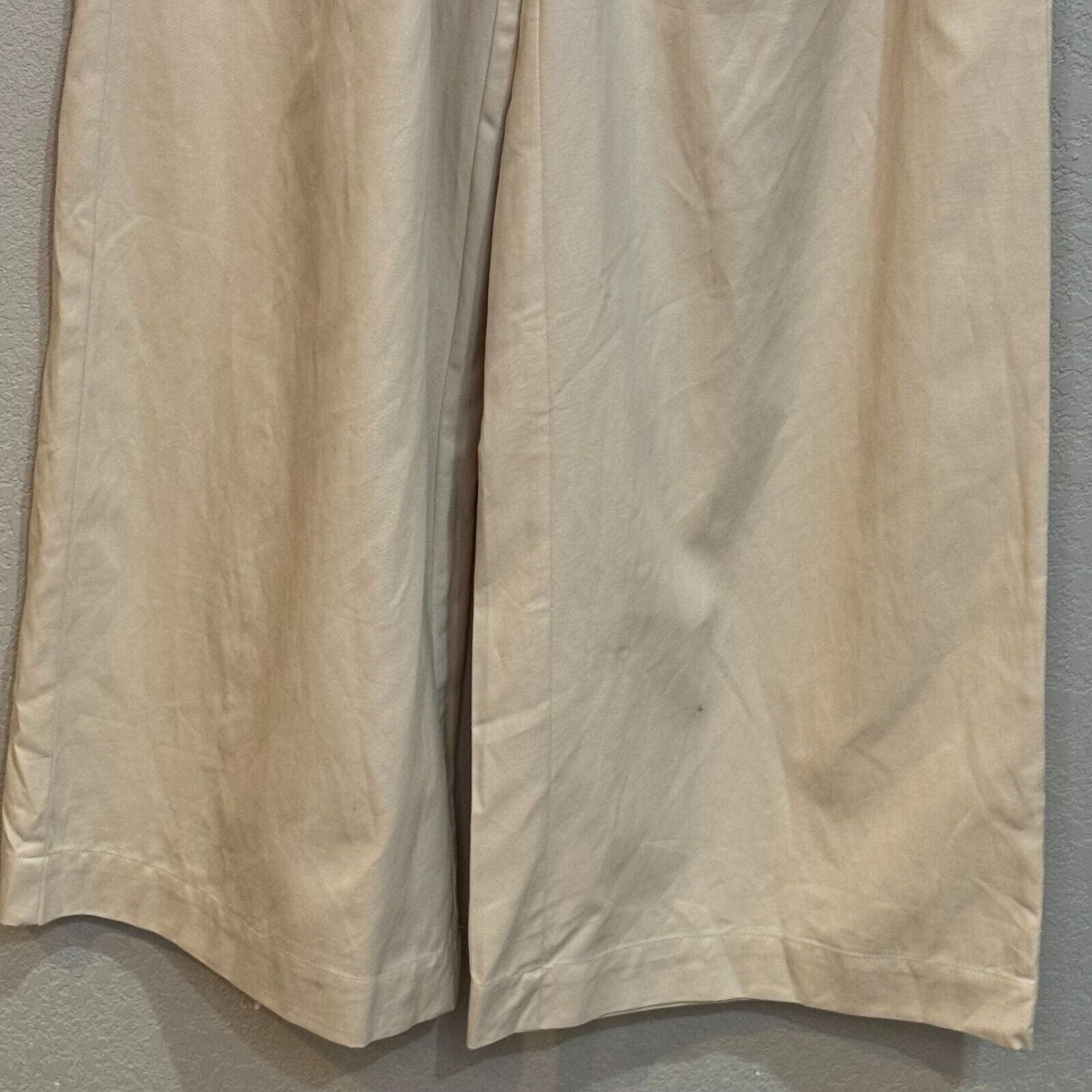 Anthropologie Sovere Studio NEW Wide-Leg Neutral Express Pants Size Small $189