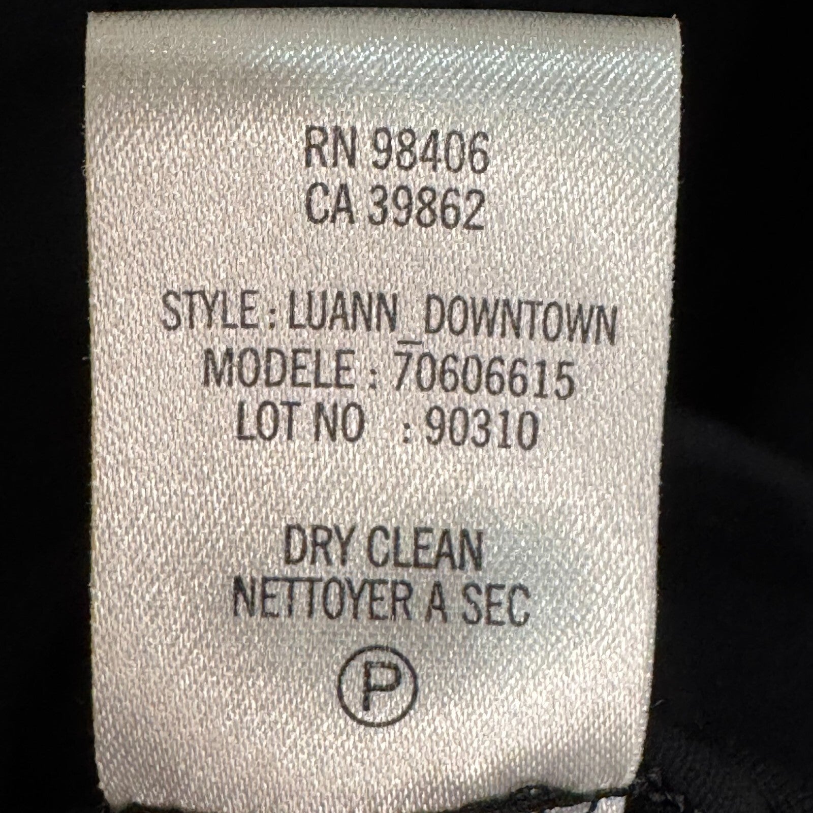 Theory Black Dress Size Medium Luann Downtown Long Sleeve Knit
