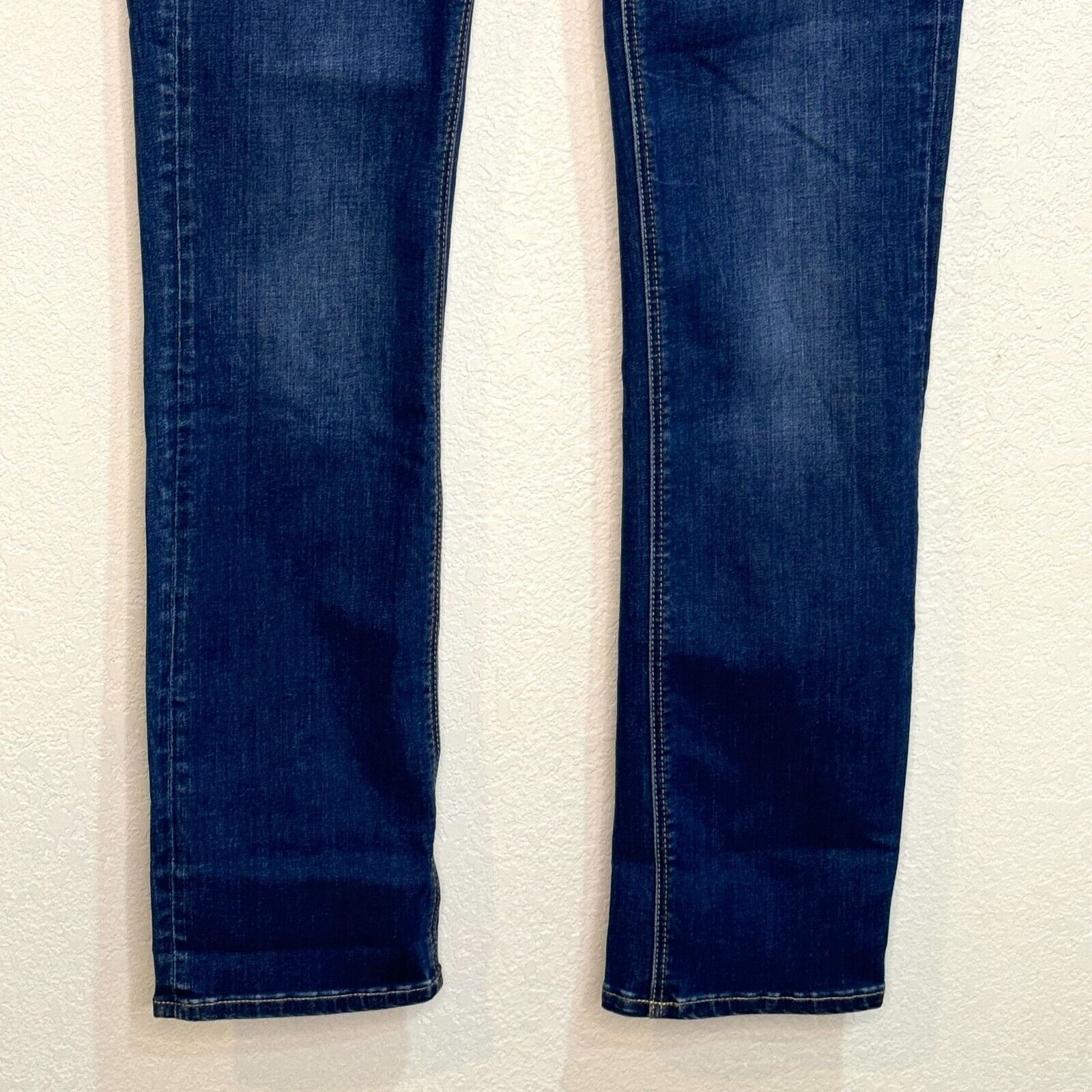 Rebecca Taylor Blue Clemence High Rise Slim Straight Jeans Size 27 NEW $195