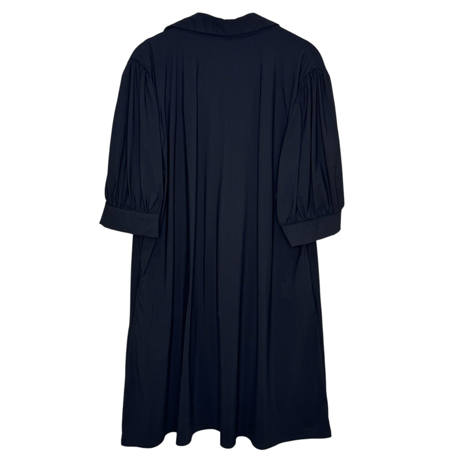 Jude Connelly Black Dress Size Large Emerson Jude Cloth Short Sleeve Collared