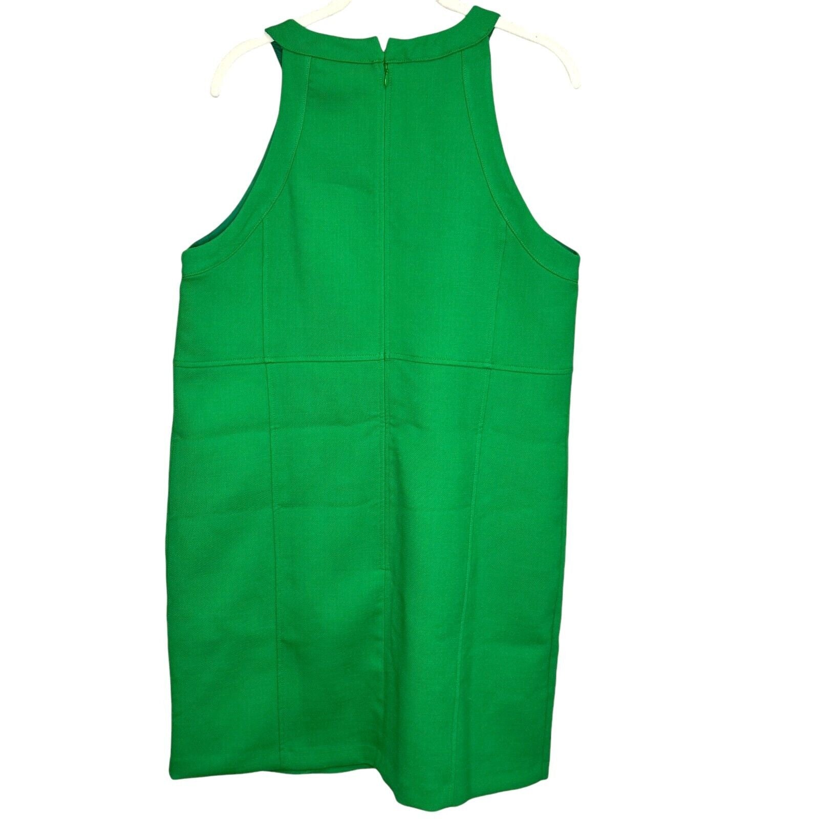 Boden NEW Green Sleeveless Mini Shift Dress Size 8