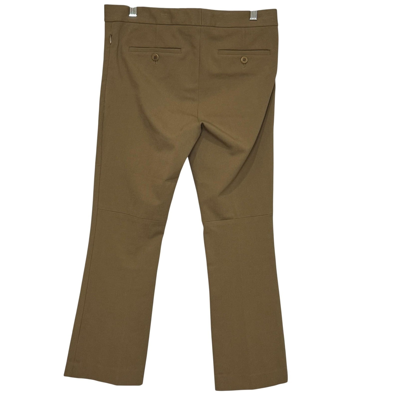 Theory Pants Womens 6 Brown Flare Trouser Dress Slacks Office Business Career