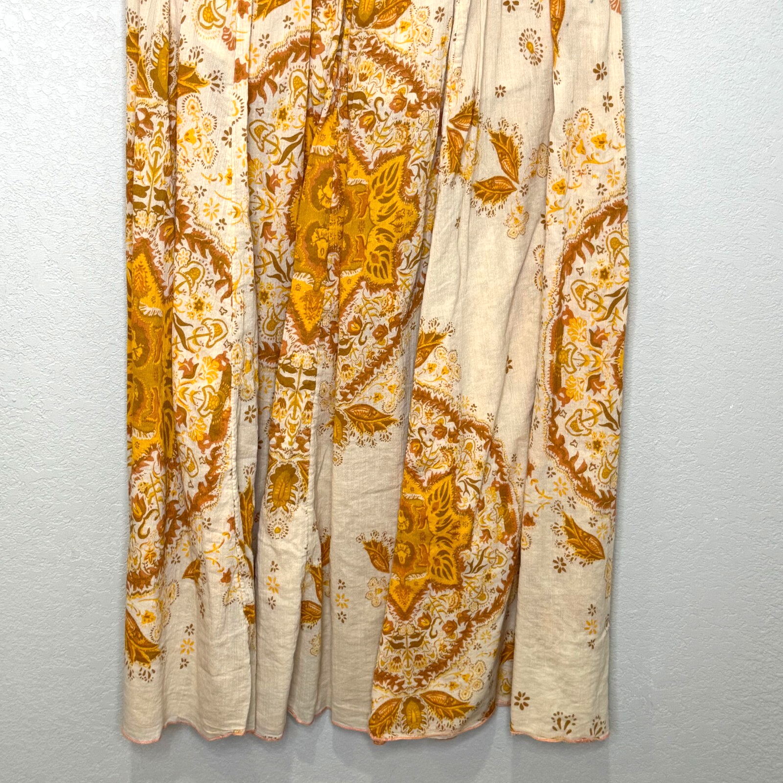 Free People Skirt Size 4 Farrah Drop Waist Maxi Boho