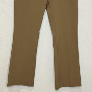 Theory Pants Womens 6 Brown Flare Trouser Dress Slacks Office Business Career