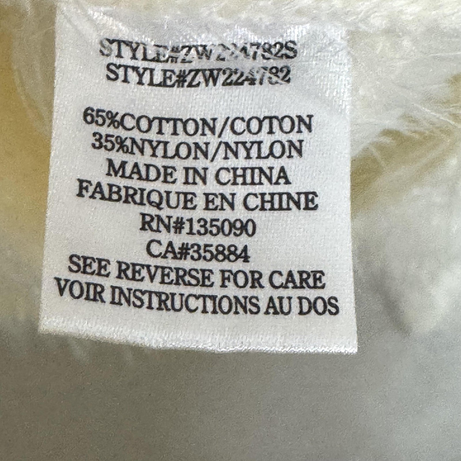 Z Supply Sweater Womens Small White Fuzzy Textured Pullover Crewneck Soft Cozy