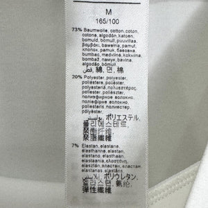 Wolford Sweatshirt Womens Medium White Oversized Mock Neck Asymmetrical Pullover