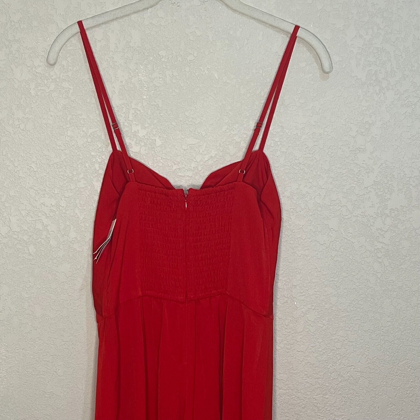 Abercrombie & Fitch Women Red Jumpsuit Size Small NEW $120