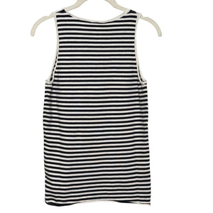 Splendid x CellaJaneBlog Striped Tank Size Small NEW Black White $88