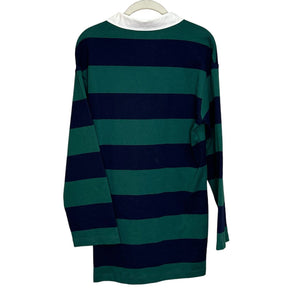 Anthropologie NEW Dolan Rugby Stripes Long Sleeve Mini Dress Size Small $138