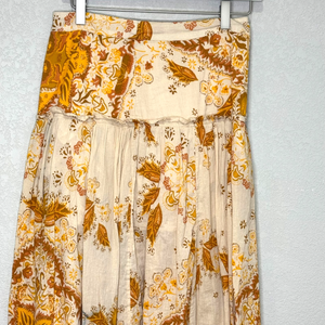 Free People Skirt Size 4 Farrah Drop Waist Maxi Boho