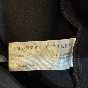 Modern Citizen Ponte Pants Size Medium Wide Leg Black High Rise