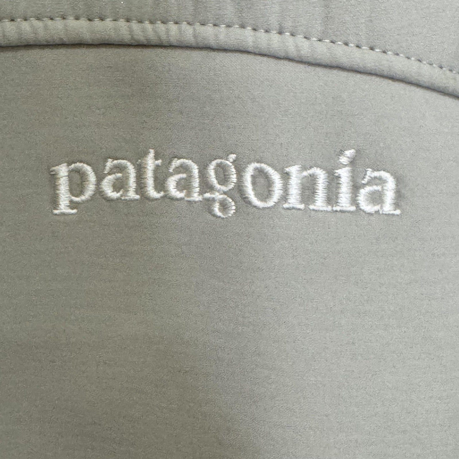 Patagonia Jacket Womens Large Gray Full Zip Softshell Outdoor Hiking Stretch
