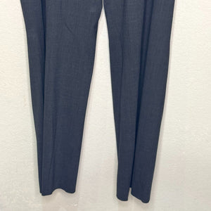 Lafayette 148 New York Wool Blend Tapered Dress Pants Size 16 Smoke Gray NEW