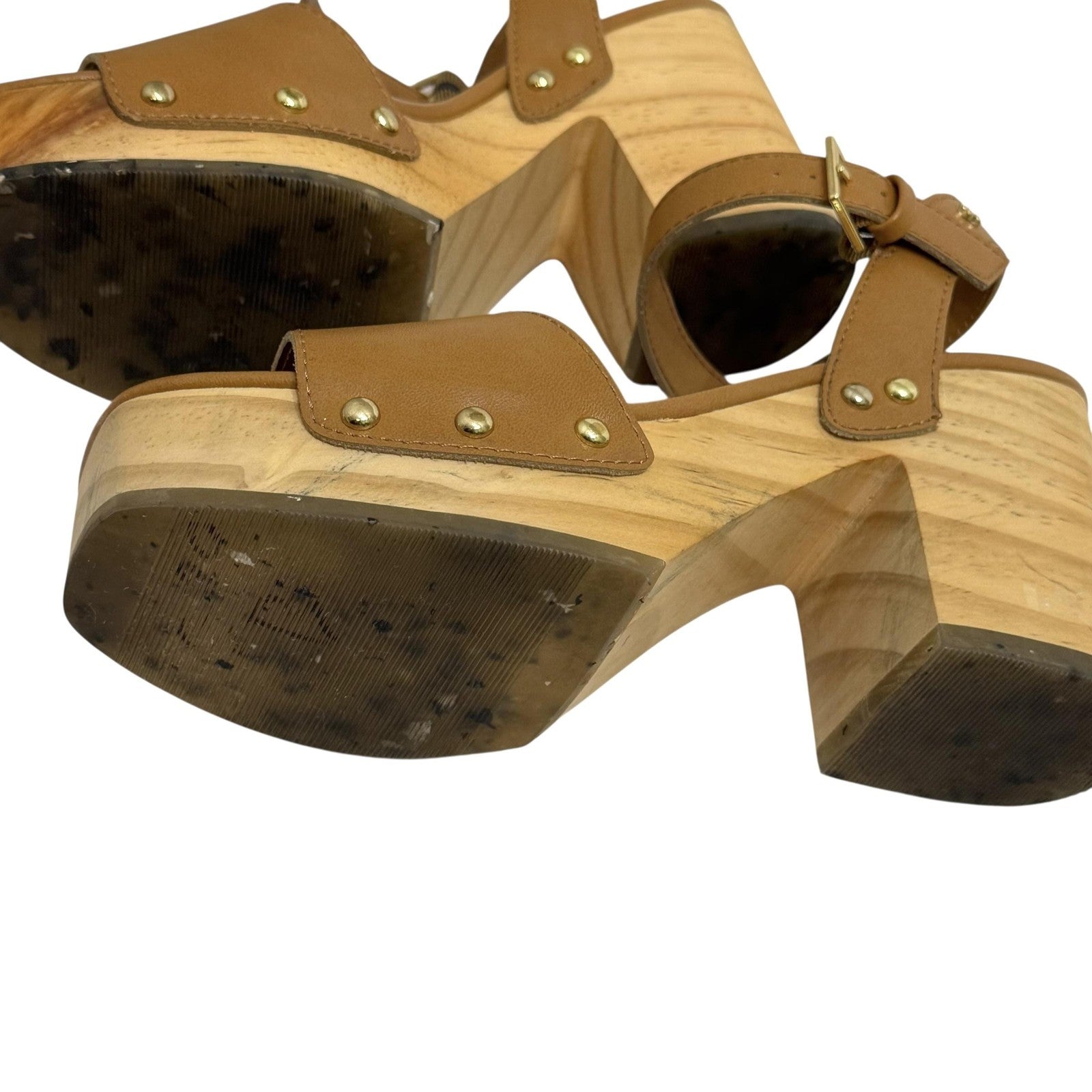 Cool Planet Steve Madden Shoes Womens Size 6.5M Platform Block Heel Sandals