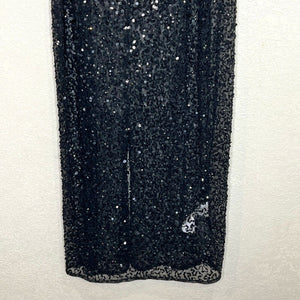 One Teaspoon Stellar Black Hand Beaded Slip Dress NEW Size Medium