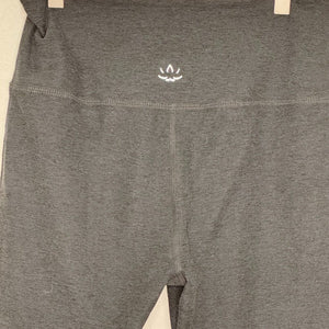 Beyond Yoga Limitless High-Waisted Pants Size XL Heathered Black Gray