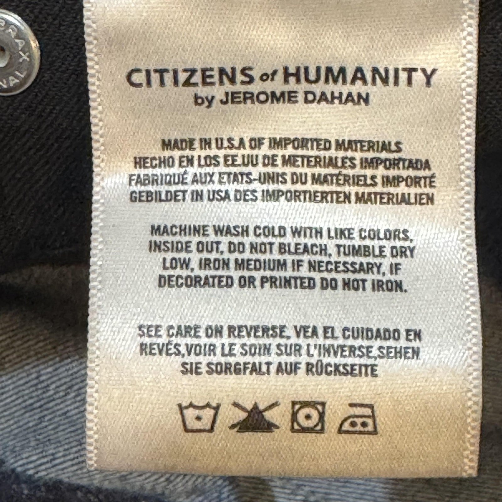 Citizens of Humanity Jeans Womens 29 Emerson Slim Boyfriend Distressed Denim Pan