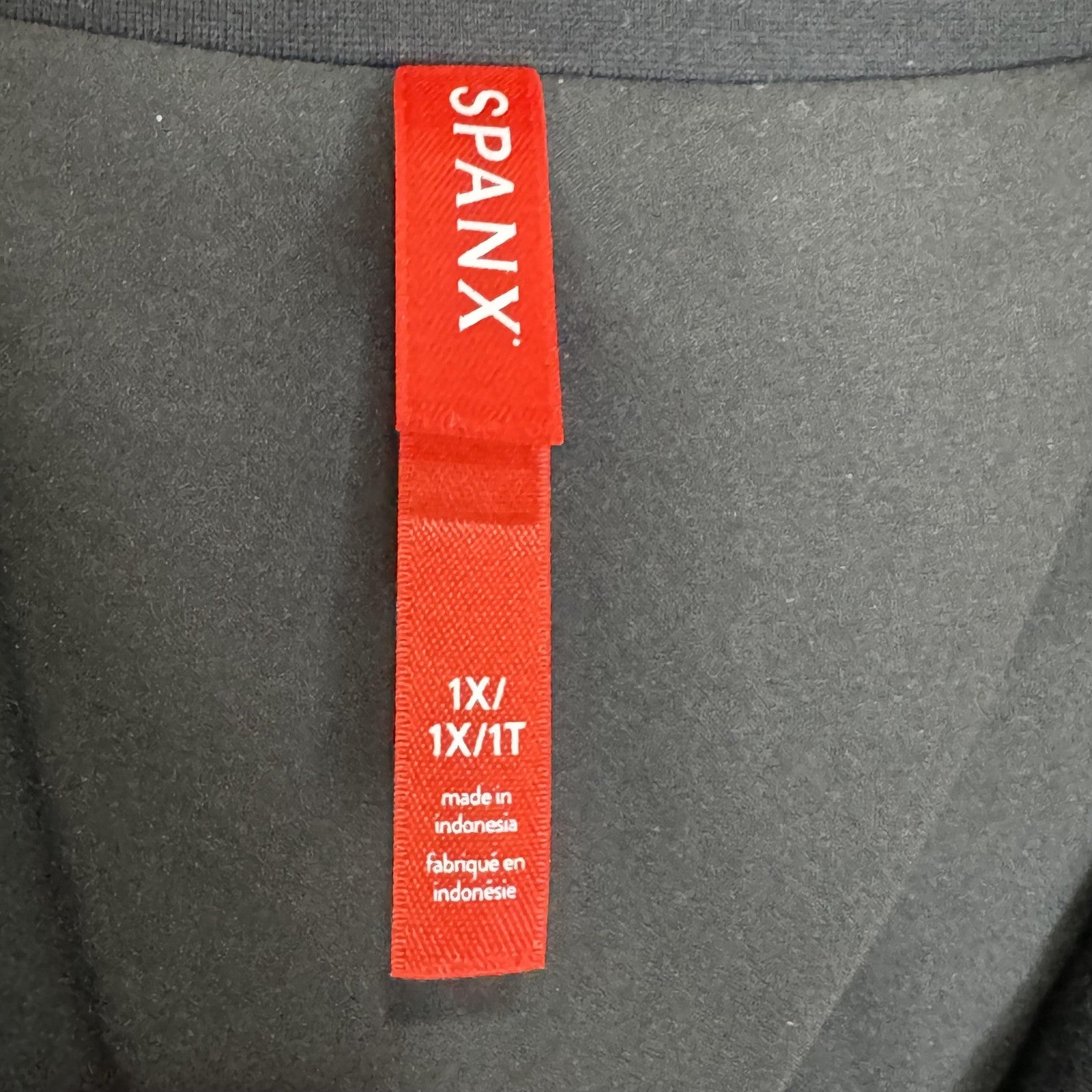 Spanx Blazer Womens 1X Black Perfect Asymmetrical Tailored One Button Stretch