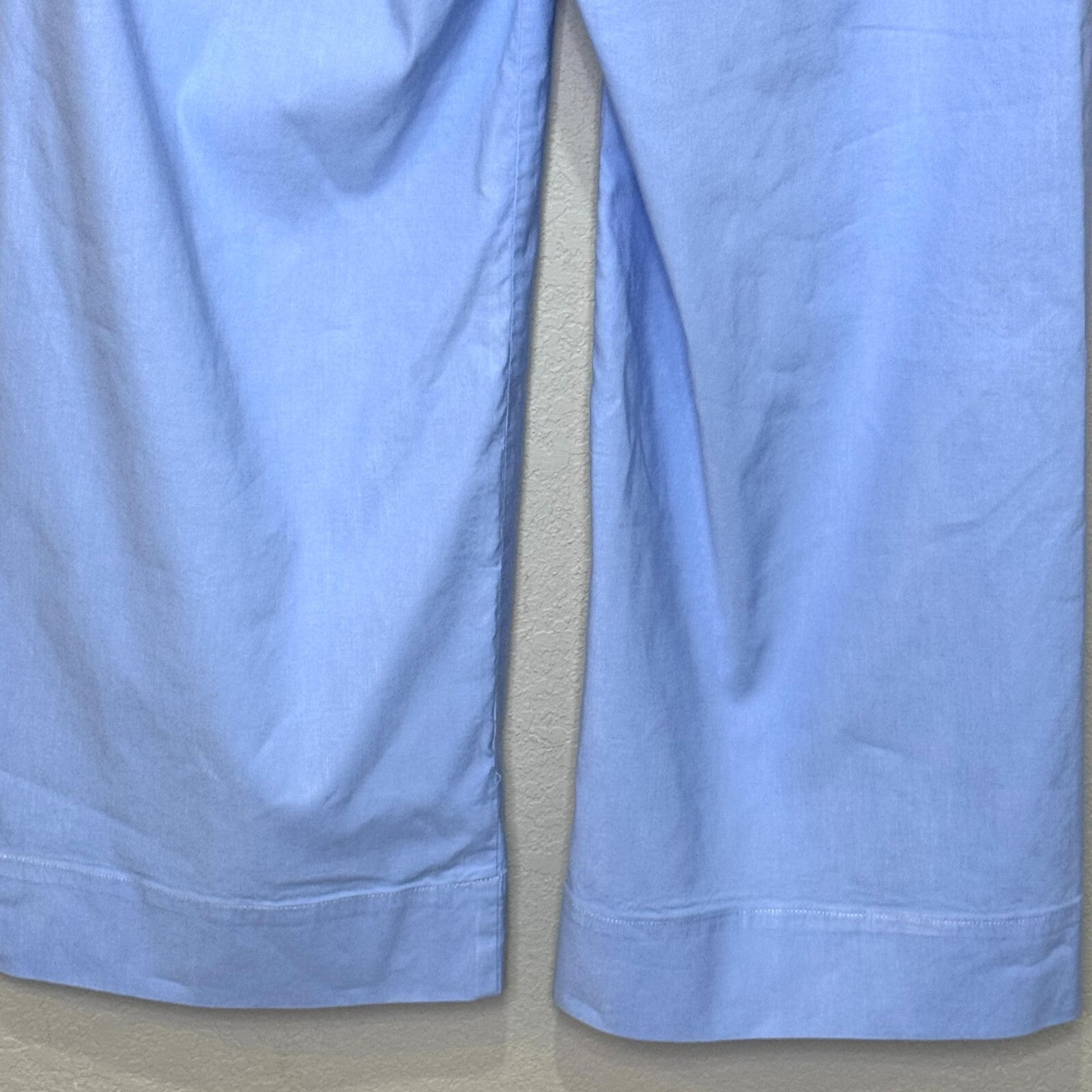 Anthropologie Colette Pants Size 29 Sky Blue Wide Leg Cropped Ankle