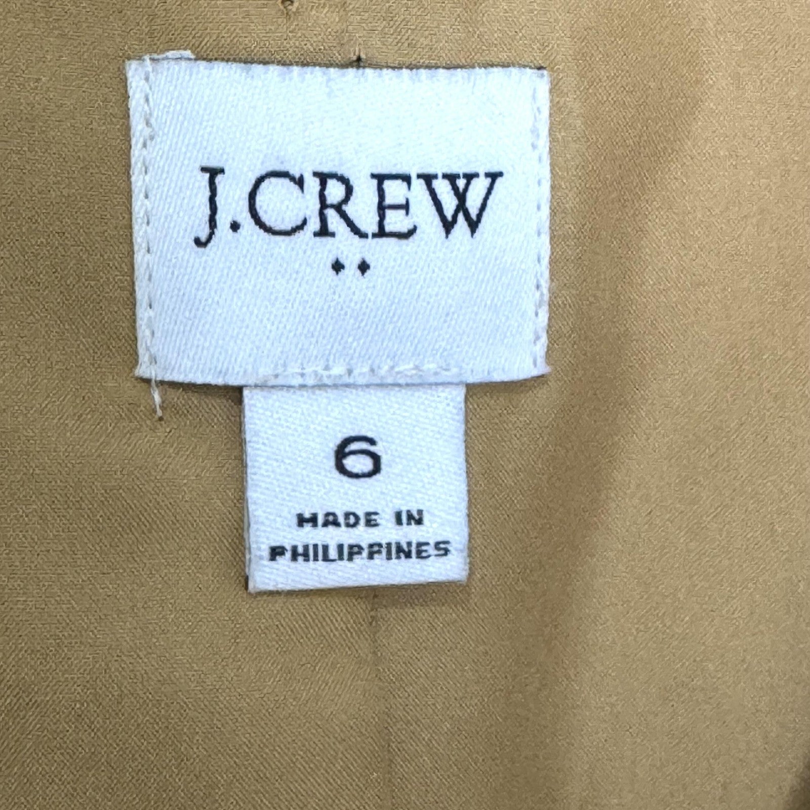J Crew Blazer Womens 6 Brown Corduroy One Button Jacket Fall Office Style FA23