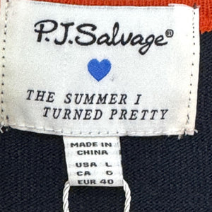 PJ Salvage Tank Top Womens Large Navy The Summer I Turned Pretty Cousins Beach