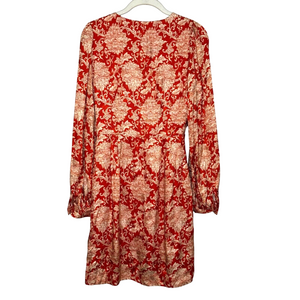 Anthropologie Skylar Surplice Silk Blend Mini Dress Size 4 NEW $258