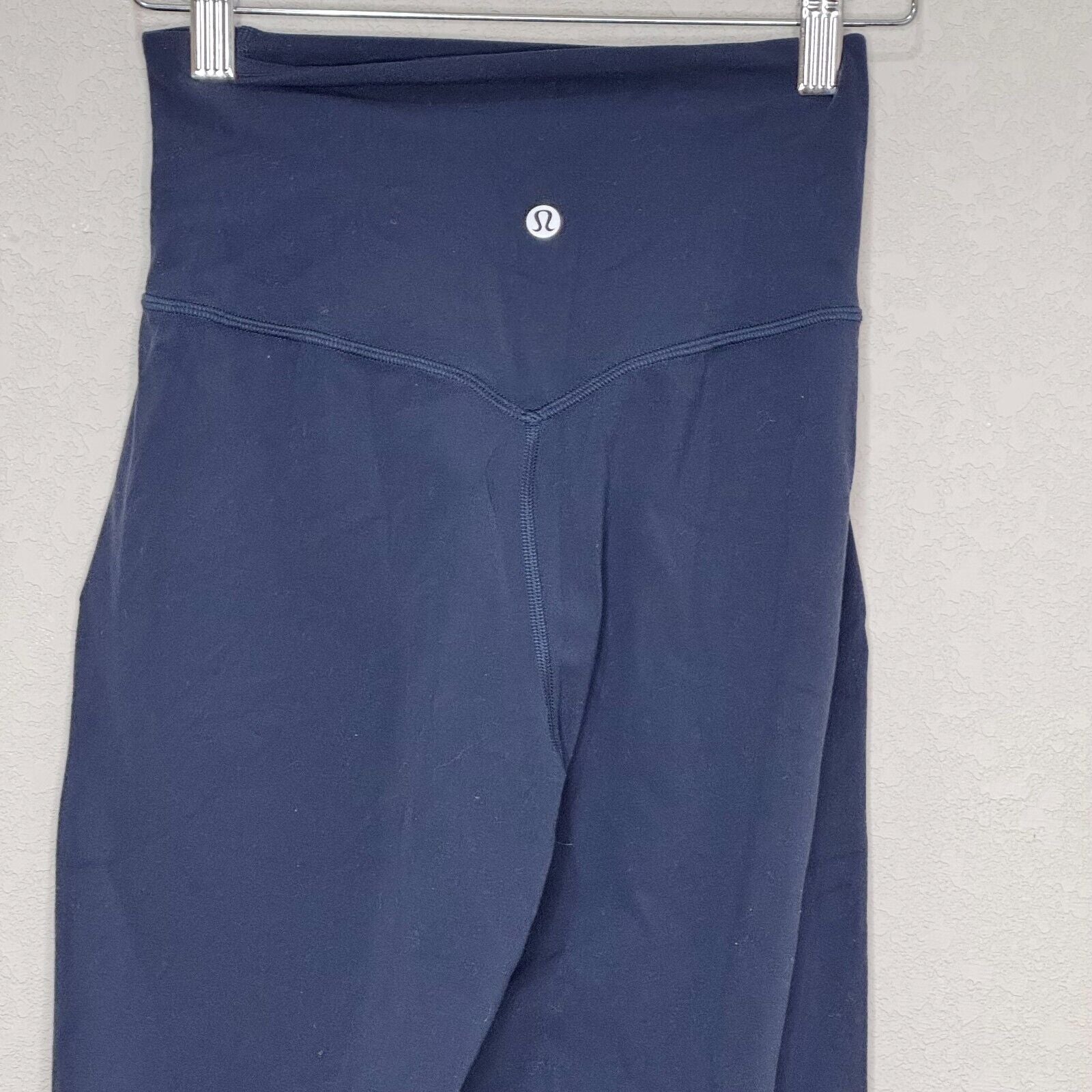 Lululemon Align Wide Leg Leggings Size 2 Women's Blue Stretch