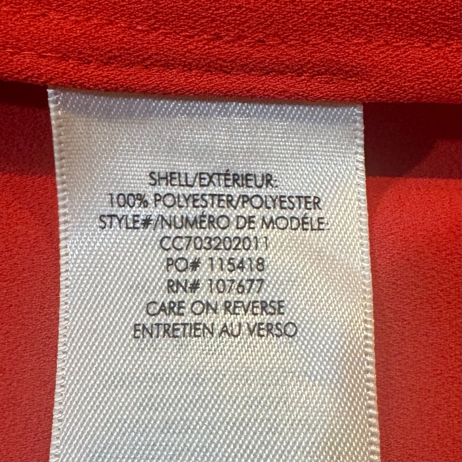 Alice + Olivia Blouse Top Size 8 Red Mellie One Shoulder Asymmetrical Drape