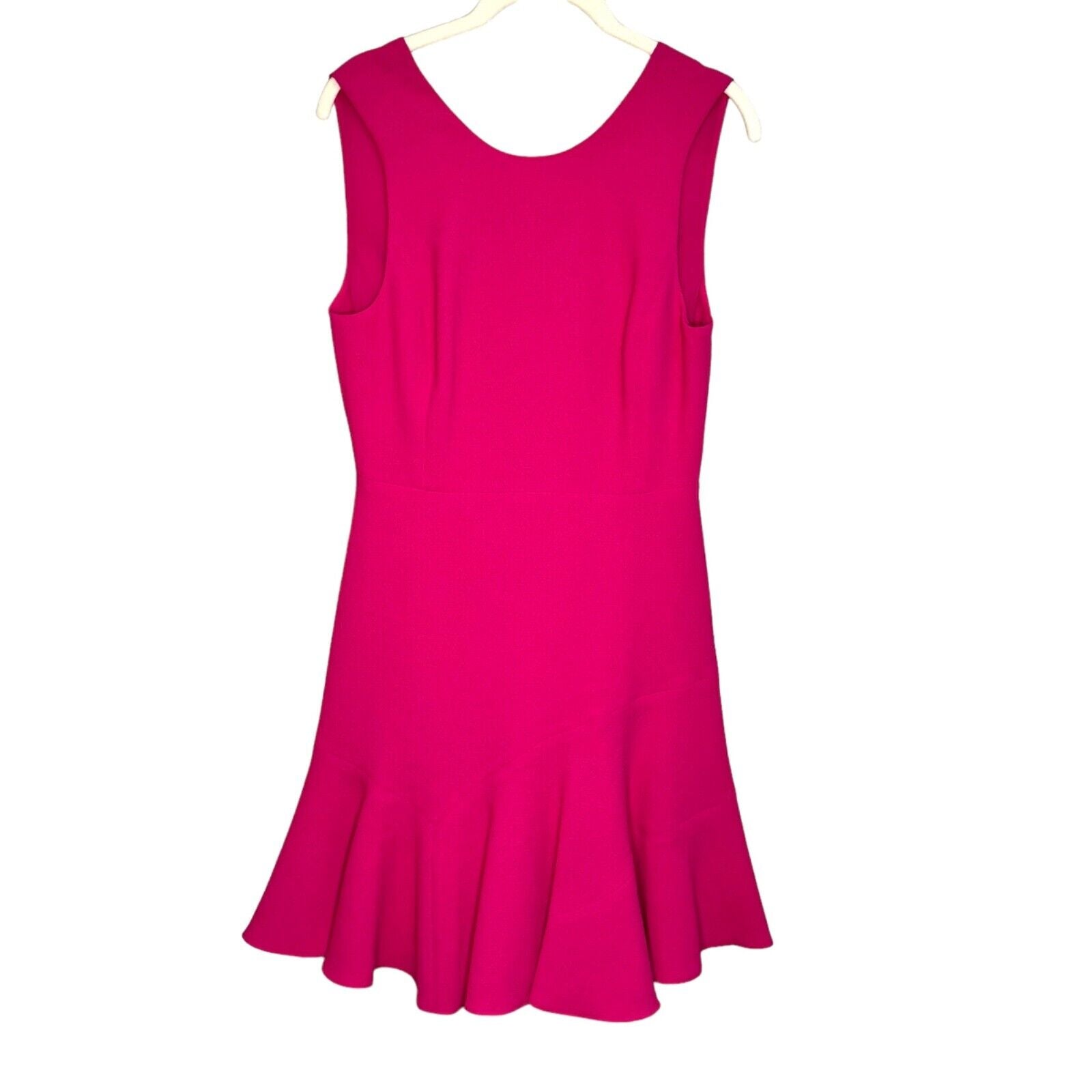 Rebecca Taylor Sleeveless Crepe Flippy Dress Sugarberry Size 4 NEW $350