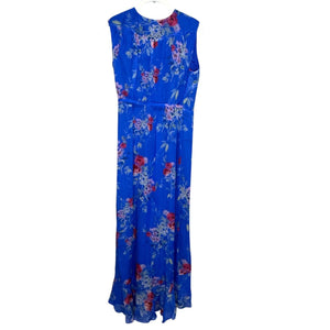 YUMI KIM Maxi Dress Size Medium NEW Blue Floral Venzia $248