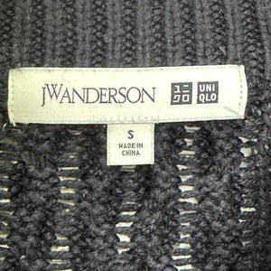 JW Anderson x Uniqlo Sweater Mens Size Small Fisherman Cable Wool Blend Sweater