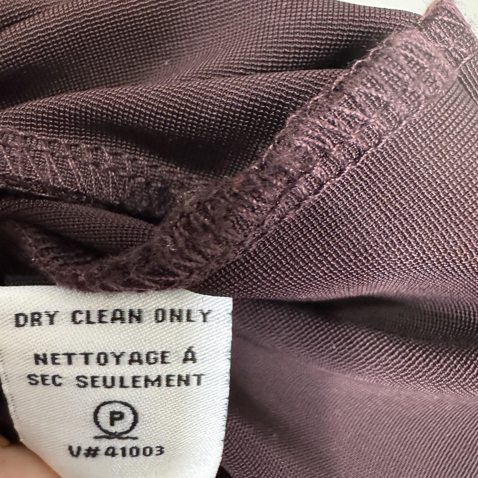 Diane von Furstenberg Dress Womens 8 Purple Sheath Stretch Sleeveless Career