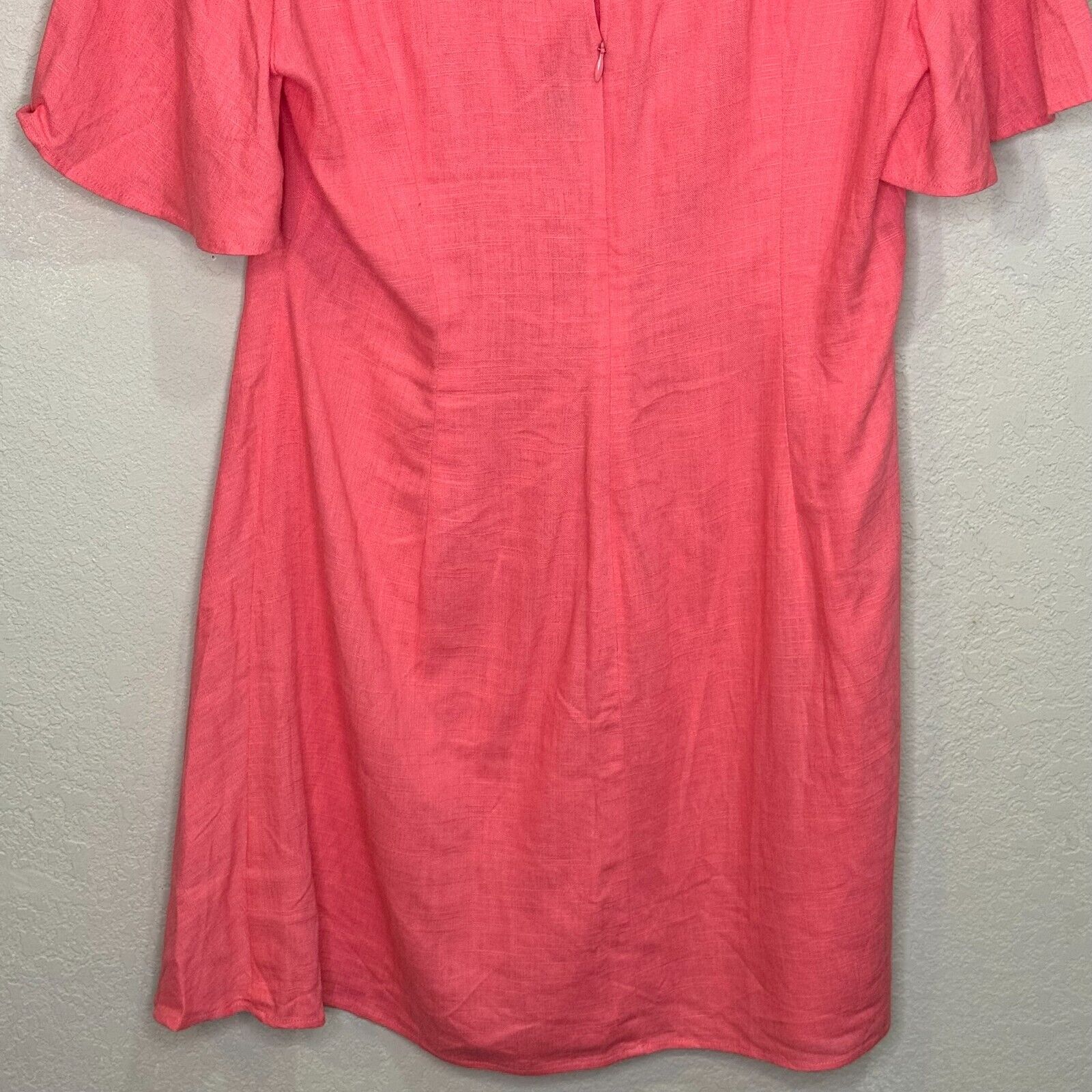 Finders Keepers Pink Short Sleeve V-Neck Sally Cut-Out Mini Dress Size 10 NEW